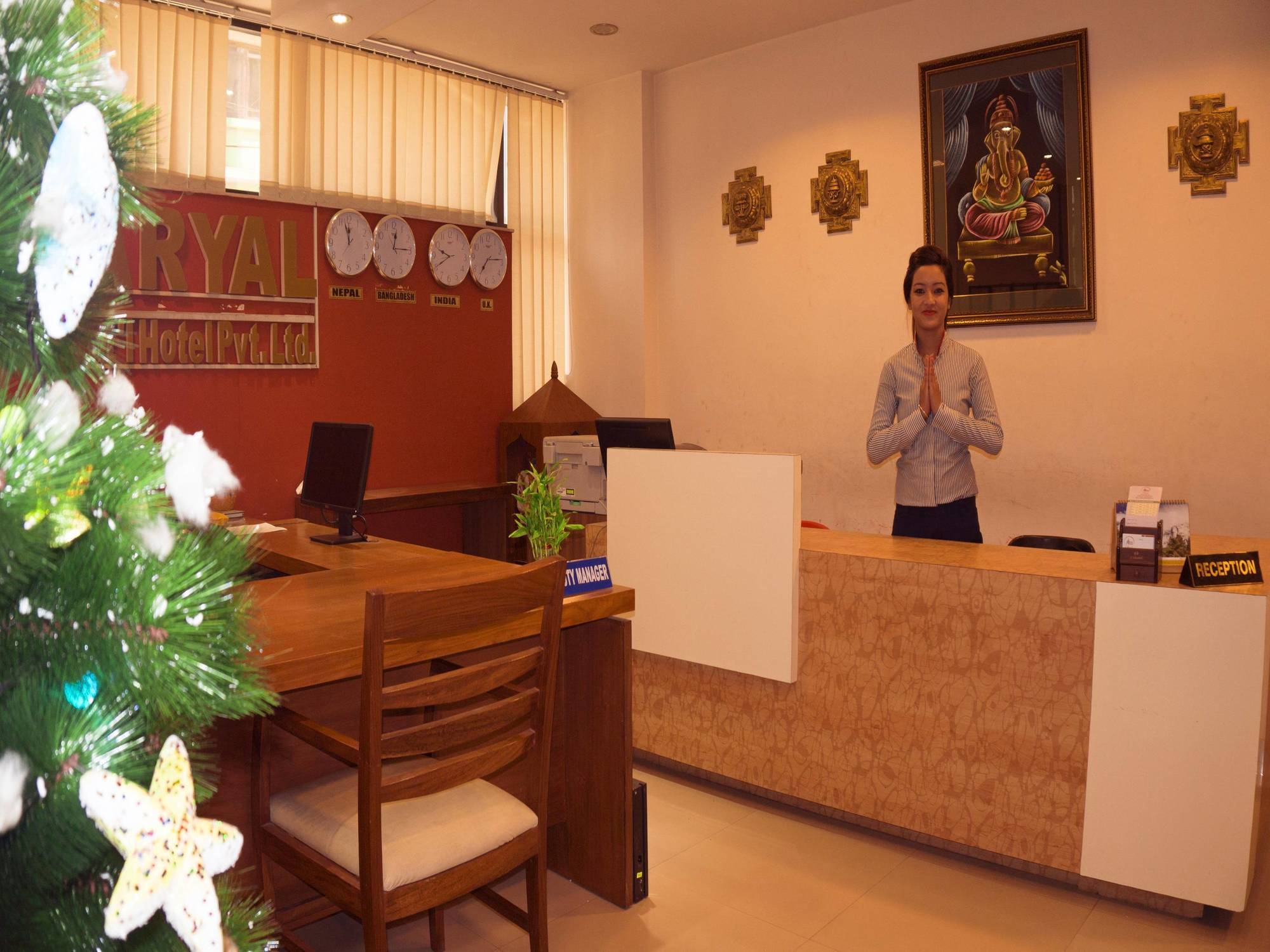 Aryal International Hotel Catmandu Exterior foto